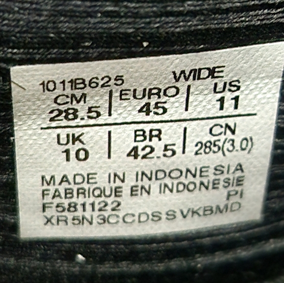 ASICS Gel Nimbus 25 Running Shoes Black Men's Size 11 - Picture 9 of 9